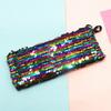 Glitter Two Mermaid Tone Pencil Case Earphone Data Cable Organizer Bag Students