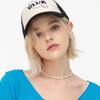 ULUK Heart Font Volume Embroidery Color Block Ball Cap 3 Colors