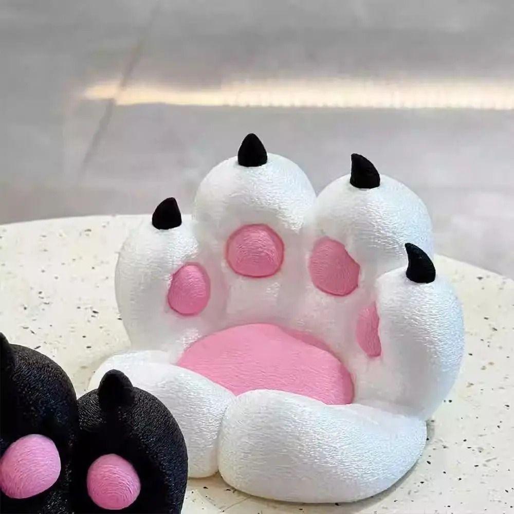 Cartoon Style Cat Paw Phone Stand 3D Printed Cartoon Tablet Stand Bracket Tabletop Organizer