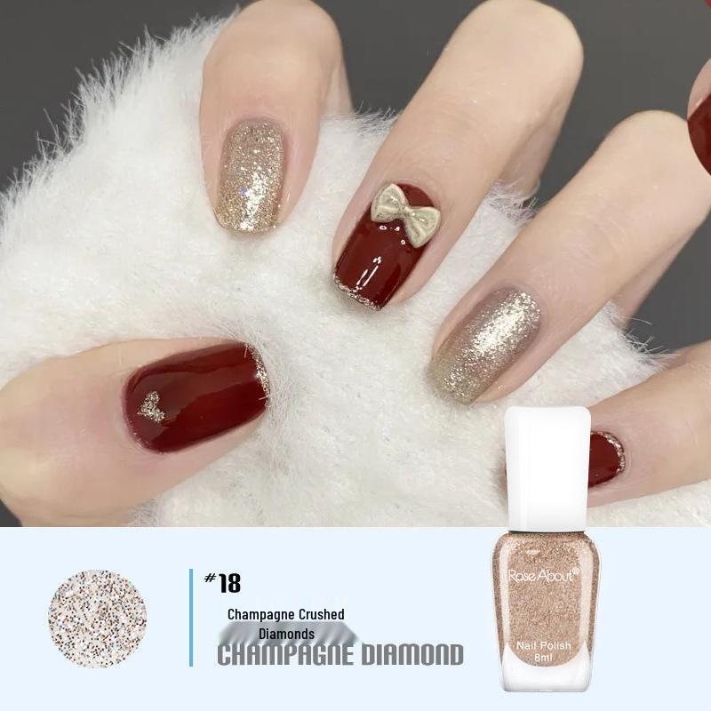 Aurora Nude Water-Based Peelable Nail Polish - Summer Long-Lasting, Eco-Friendly, Odorless, No-Bake, Free Shipping