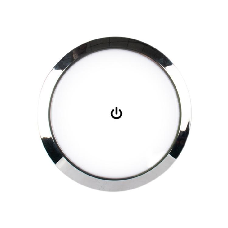 10W Car Interior Led Light Round Lamp with Switch for Campers Boats Indoor Light