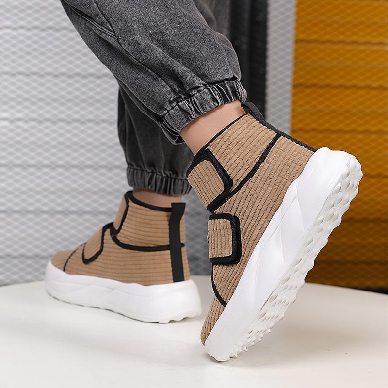 Winter new simple fashion casual shoes thick soles increase sports fashion shoes personality popular men's shoes