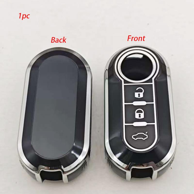 Yeni TPU Araba Çevirme Anahtar Kılıfı Kabuk FIAT 500 Ducato Punto Panda Lancia Musa Citroen Jumper Peugeot Boxer Aksesuarları