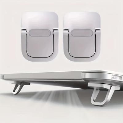 Foldable Ergonomic Laptop Stand – Invisible Portable Holder for 10-18" Notebooks, Tablets & Keyboards, ABS Material