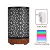 Hollow Star Aroma Diffuser Ultrasonic Air Humidifier Essential Oil Aromatherapy Cool Mist Maker for Home 100ml with LED Lights