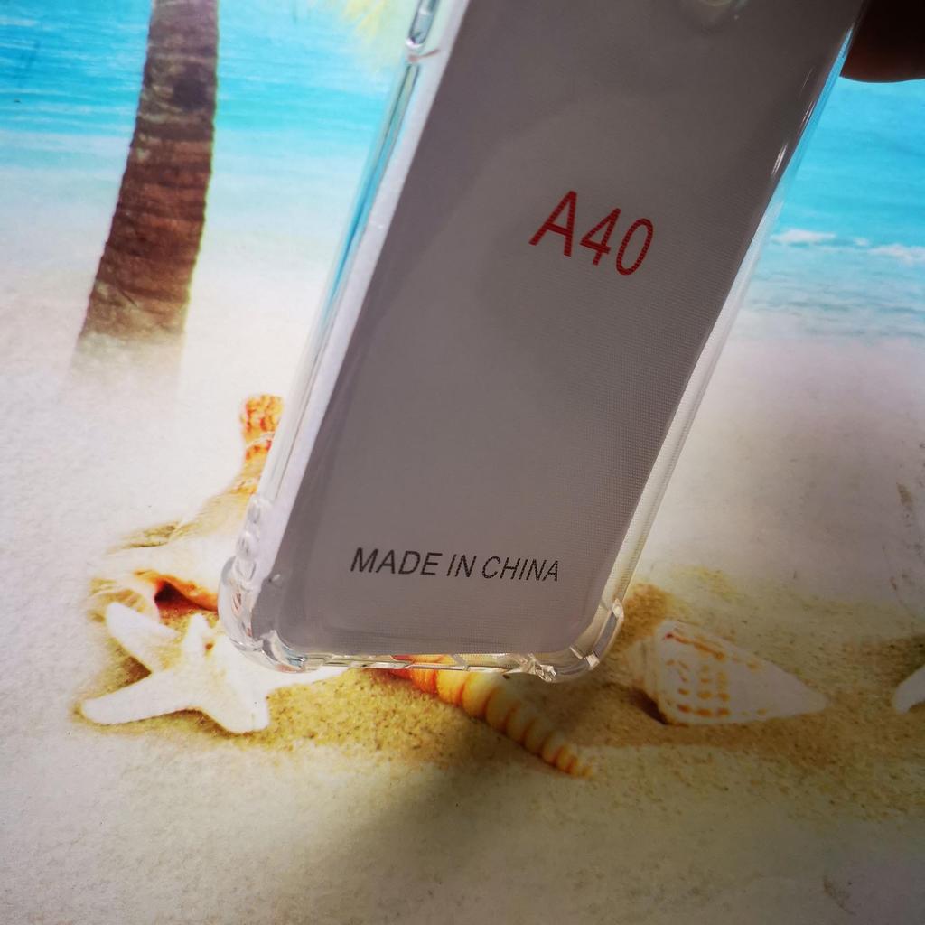Przezroczyste etui TPU odporne na upadki ze smyczą dla A40