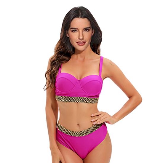 Costume da bagno femminile push up Costume da bagno bikini sexy da donna Costume da bagno brasiliano separato in due pezzi