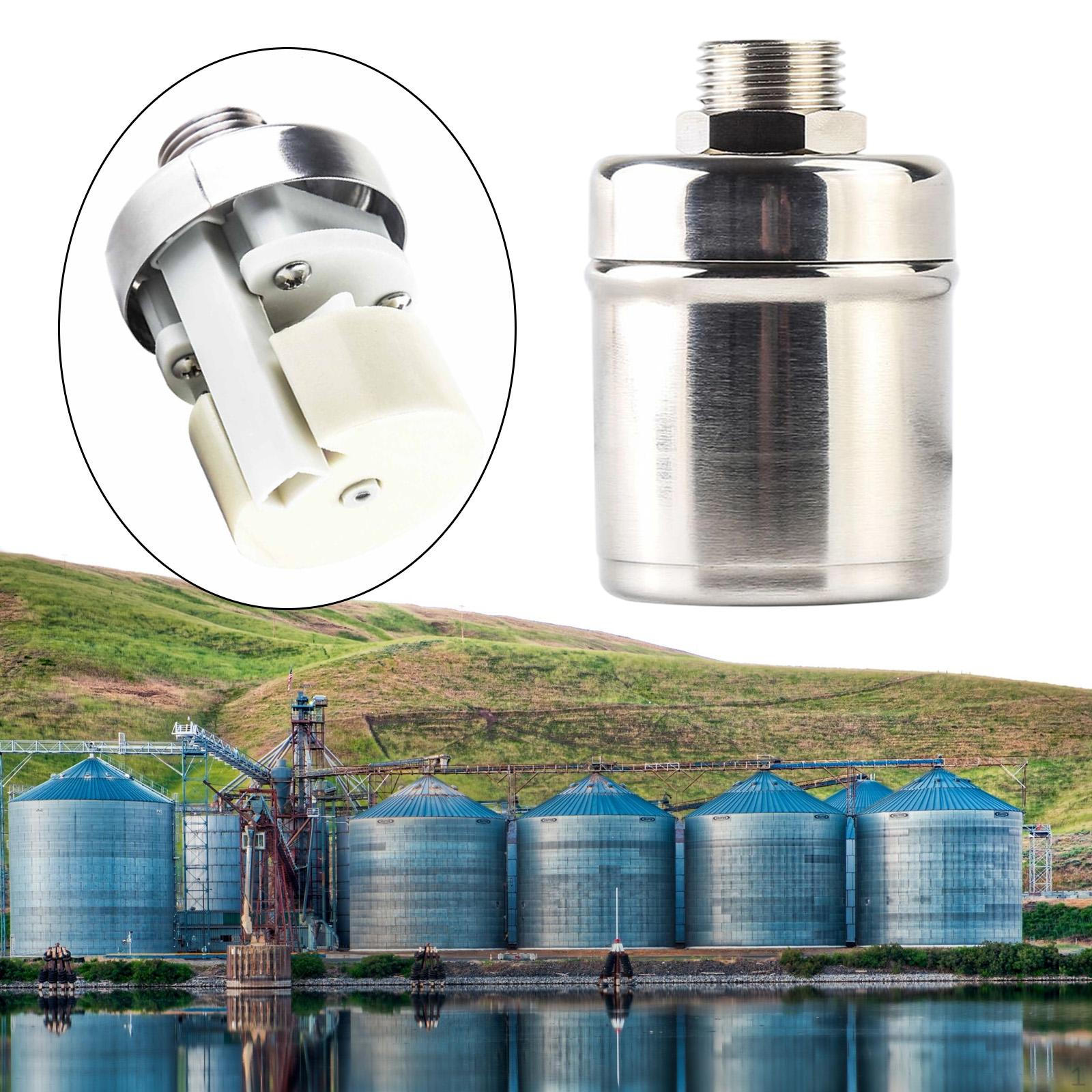 

Water Float Valve Automatic Level Control Easy to Install Fitting Stainless Steel for