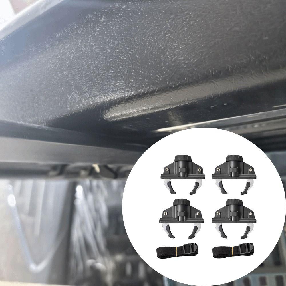 Adjustable Roof Box Clip Quick Mount Roof Rack Clamp Holder Luggage Carrier Clip  Car Roof Box