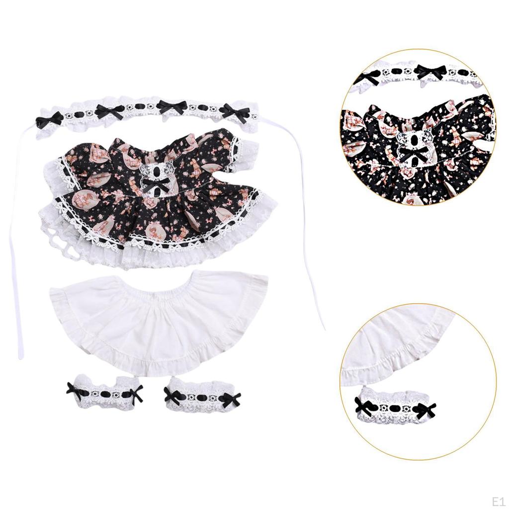 Creative Doll Outfit Set for Educational Play - Make Your Own Princess Dolls