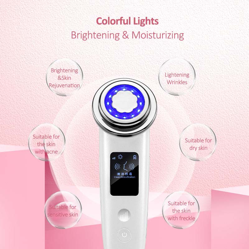 High Frequency Vibrating Skin Rejuvenation Microcurrent Anti Wrinkle Face Lifting Machine Beauty Device for Home Use