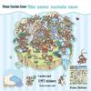 Yi Lan Landscaping Large 3D Stereo Miniature DIY Journal Stickers