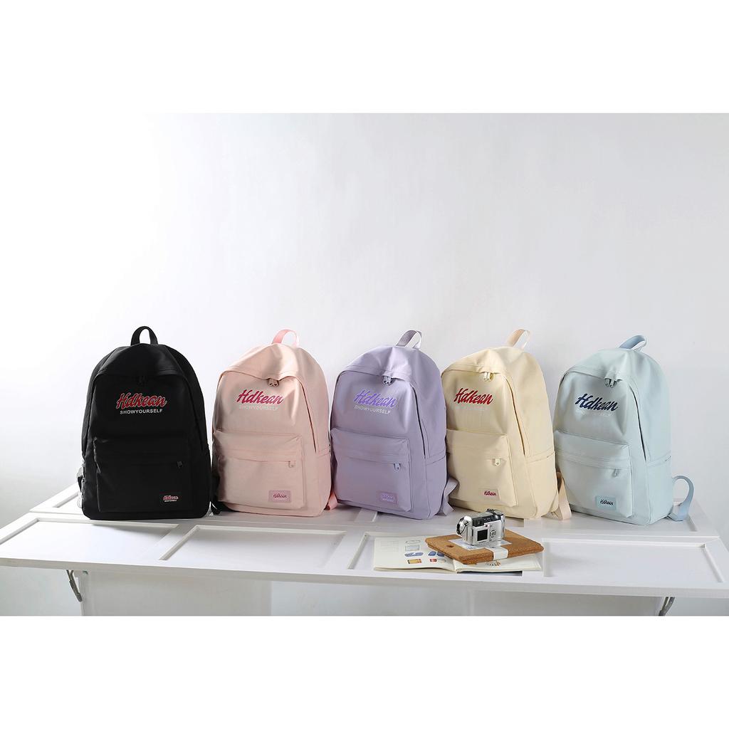 Schoolbag Korean Academy Style School Bag Male and Female Students Fashion Large Capacity Travel Shoulders Lightweight Junior High School Student 