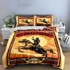 Cowboy Riding a Horse. Bedding Sets Duvet Cover Sets Duvet Covers Pillowcases(1 * Duvet Cover 2 * Pillowcases Without Duvet Insert)
