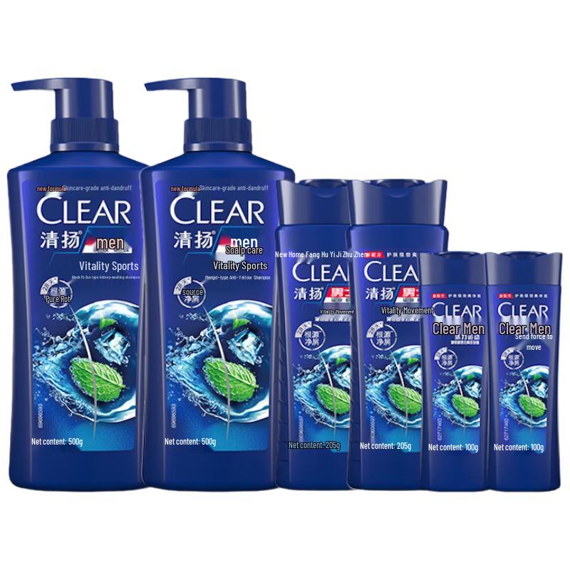 Clear Anti-Dandruff Active Sport Mint Shampoo