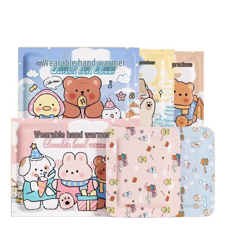 Disposable Self-Heating Hand Warmer Stickers - Portable Winter Warmth for Work, Play, and Outdoors