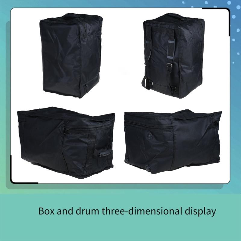 Zipper Instrument Case Cajon Shoulder Bag Drum Bag Cajon Carrying Bag Backpack