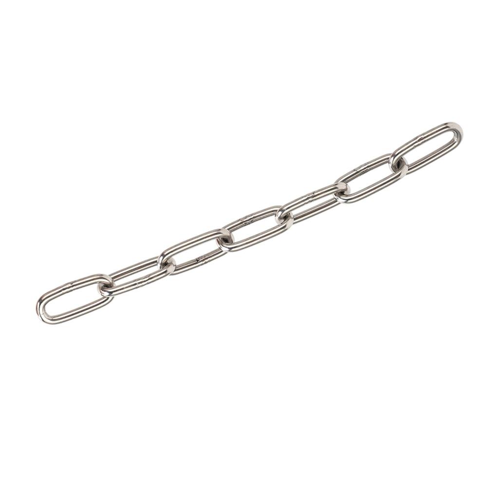 Chain Link Stainless Steel Chain 304 Stainless Steel Utility Chain Lifting Chain DIY Projects