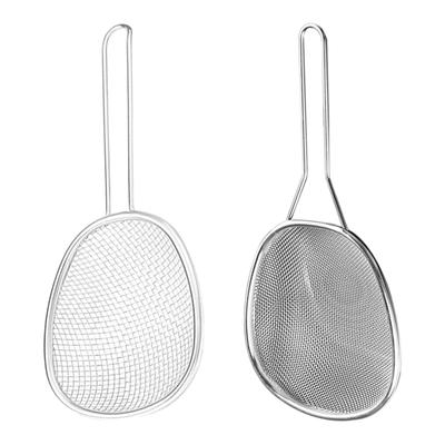 Food Dumpling Noodle Strainer, Smooth Surface Kitchen Utensils Anti Rust Kitchen Utensil Stainless Steel Mesh Noodle Strainer,