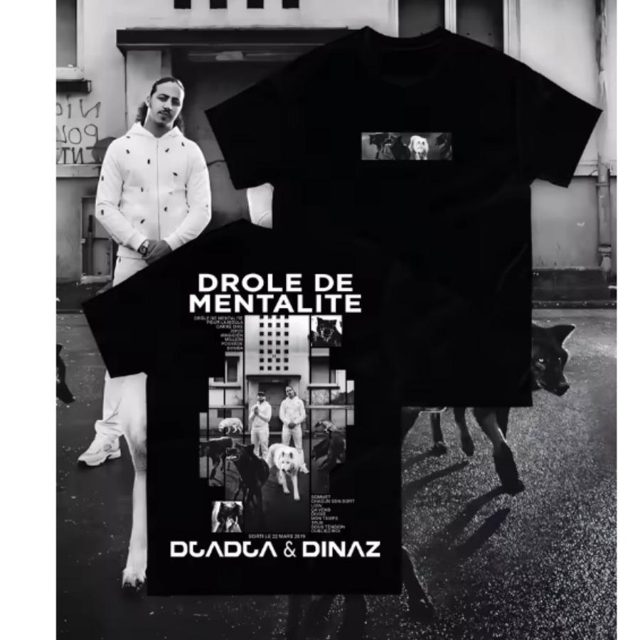 Rapper Alpha Djadja Dinaz Album 2026 Graphic Tshirt Unisexs Hip Hop Gothic Short Sleeve T Shirt Harajuku Aesthetic Graphics Tee