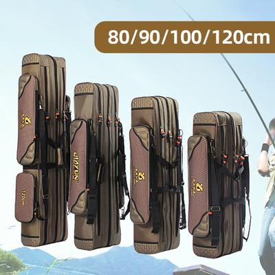 Sac de Pêche 1.2m Sac d'Équipement de Pêche Bandoulière Sac d'Équipement de Pêche Canne à Pêche Sac de Pêche