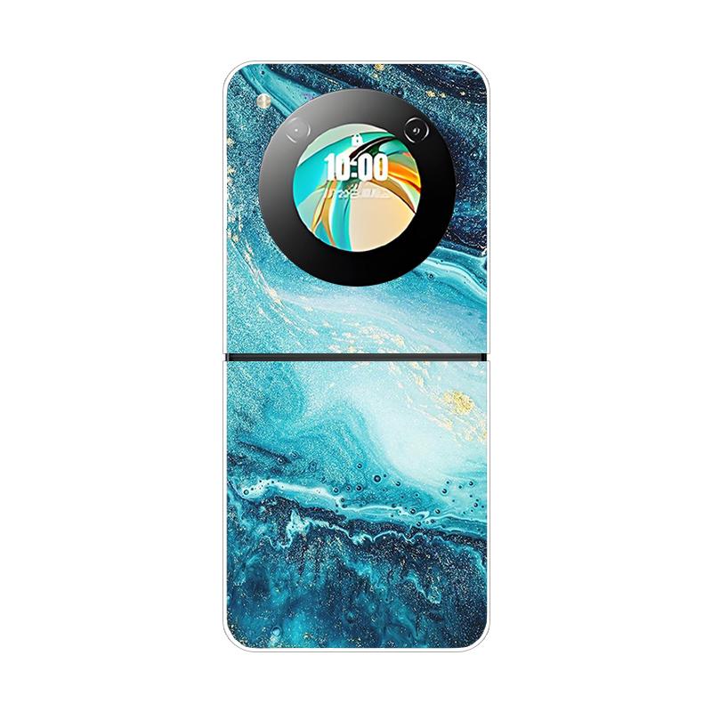 For ZTE Nubia Flip Flip2 Telefoncover Beskyttende Hård PC Skal Stilfuldt Dyremønster Gennemsigtigt Cover Til ZTE Libero Flip Covers