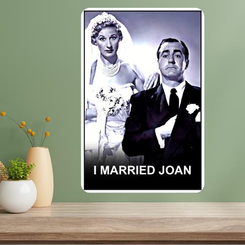 I Married Joan Classic TV Show Metal Poster Sign 20x30cm（7.8x11.8inch）