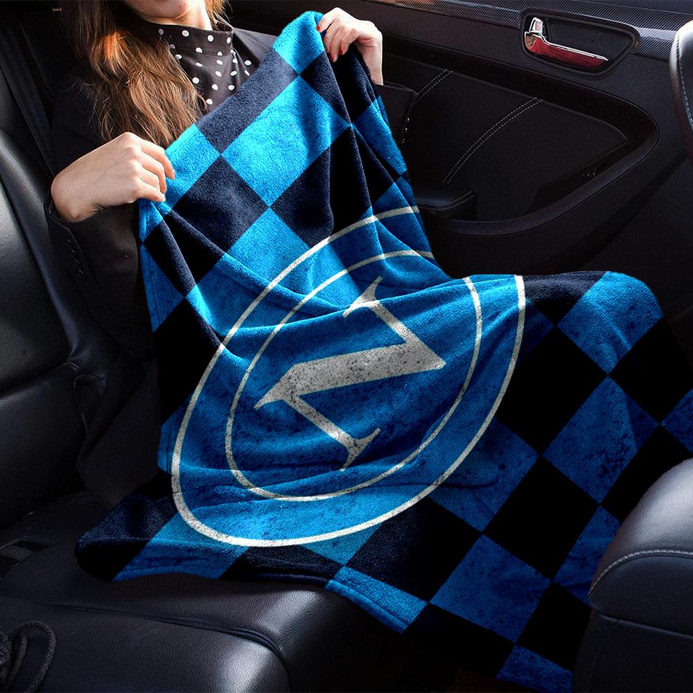 Napoli Theme Printed Blanket - Perfect for Couch, Bed, Travel & Outdoor Use | Machine Washable, Cozy & Durable.