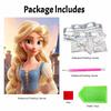 Disney Pearl Painting Handmade Princess Rapunzel Pearl Kit Home Decoration Painting