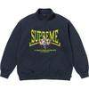 Classic Sup Polly Collab Print Fleece Crewneck Sweatshirt Men