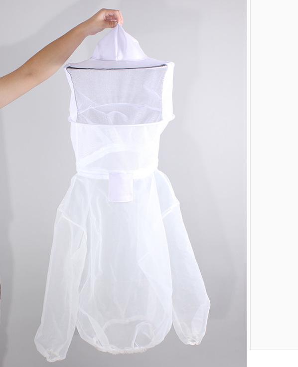

Half-Body Beekeeping Protective Suit with Hat - Thin Bee-Proof Clothing and Equipment