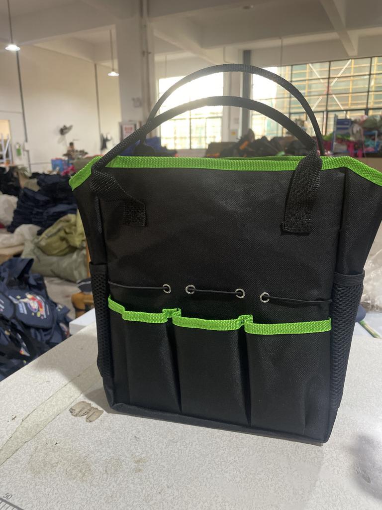 Oxford Cloth Gardening Tool Tote Bag with Multiple Pockets