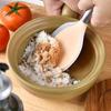 Stainless Steel Handle Silicone Rice Spoon Stand up High Temperature Resistant Non-Stick Home Electric Rice Cooker Spoon