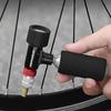 Mini CO2 Bicycle Pump CO2 Bike Tire Inflator With Sponge Cover Automatic CO2 Pump Bicycle Accessory For Schrader Presta Adapter