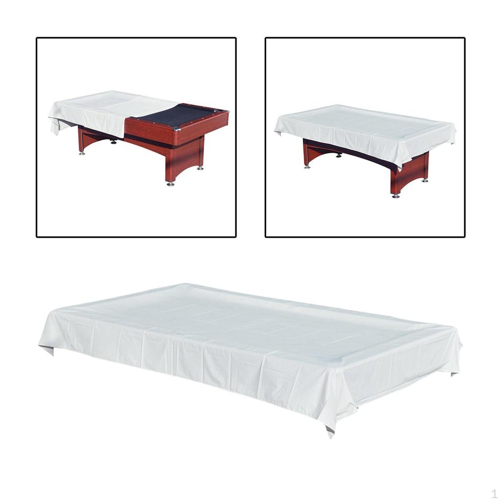 7 ft Pool Table Cover for Billiards and Snooker, Waterproof Dustproof Protection Outdoor Use