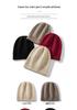 Unisex Cashmere Winter Cable Knit Hat - Soft Headwrap for Cold Weather