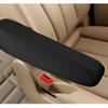 AUCELI 2 Pcs Car Front Seat Armrest Covers, Cloth Fabric Armrest Protectors, Direct Replacement Center Console Lid Armrest Cover Skin, Universal