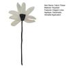 Stoff Lotus Applikation Lotusblumen Dekoration mit langem Band Aufnäher Blumen Verzierung