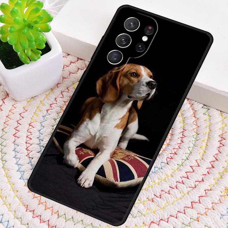 Beagle Dog Cute Cartoon Phone Case for Samsung Galaxy Note 10 Pro S26 Ultra S23 S24 FE S25 S21 S22 PLUS Shockproof Cove