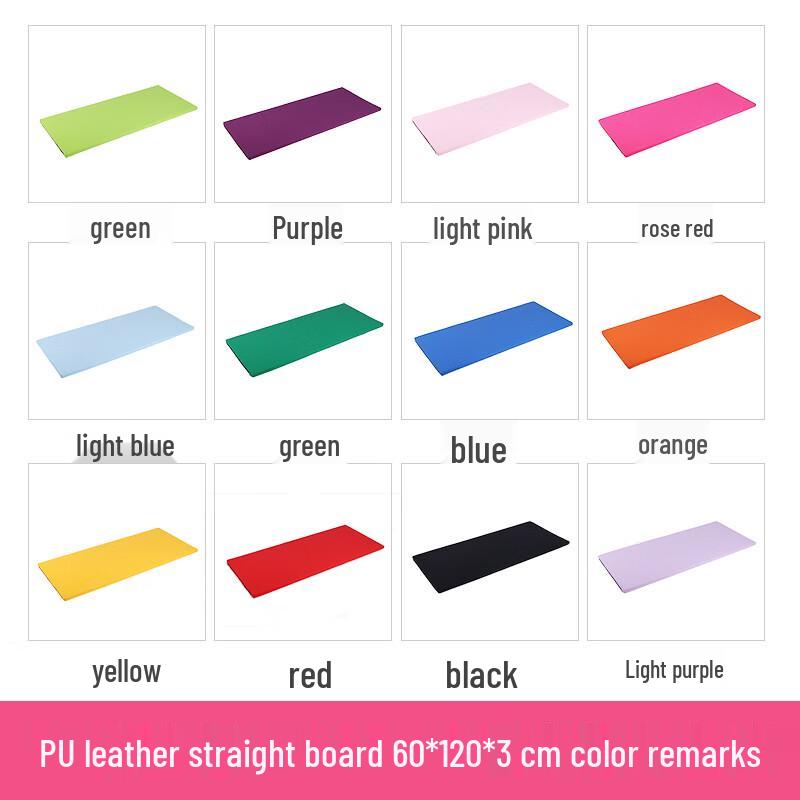 Folding PU Leather Exercise Mat