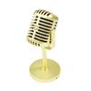 Classic Simulation Microphone Miniature Fake Microphone Model  Home Decoration