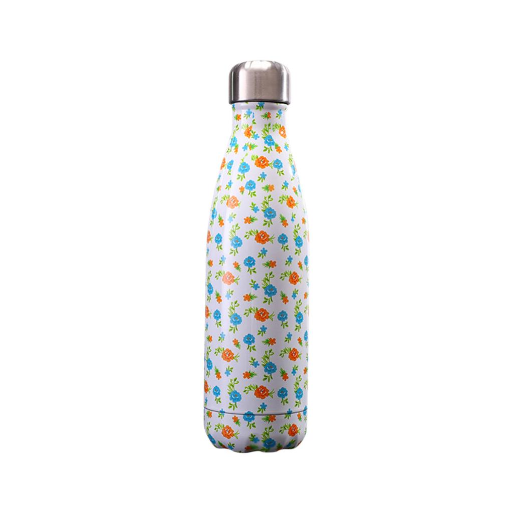 500ml Stainless Steel Small Mouth Insulated Cup Portable Outdoor Sports Water Bottle