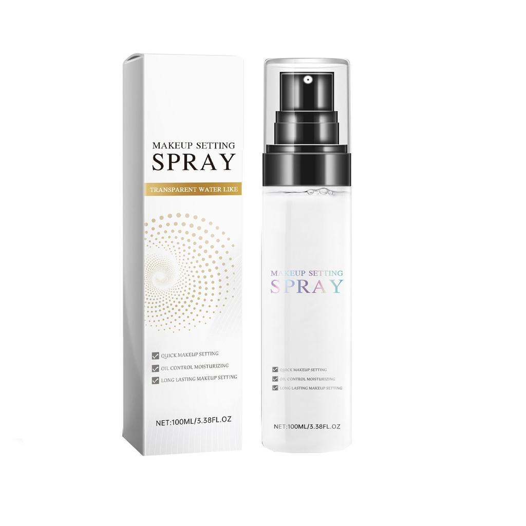 Makeup Setting Spray Glow Finish Hydrating Illuminating Finishing Spray For Face Lightweight Long Lasting Make Up Fixing Hydrate Skin 100ml