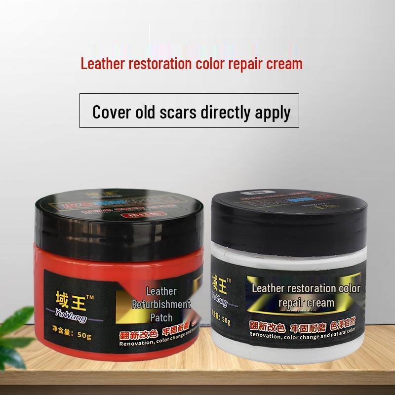 Leather Color Restorer for Jackets, Sofas, Handbags, and Shoes - Dye and Repair Worn Areas.