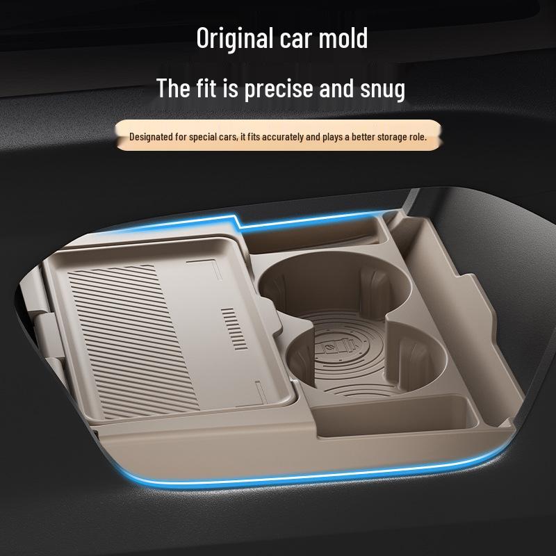 Silicone Dustproof Storage Box for 26 Geely Xingyue L Models: Fits Under Center Console.
