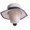Practical Space Saving Fabric Covered Head Model Wall Hat Display Storage For Wigs And Hats Beauty Salon Equipment