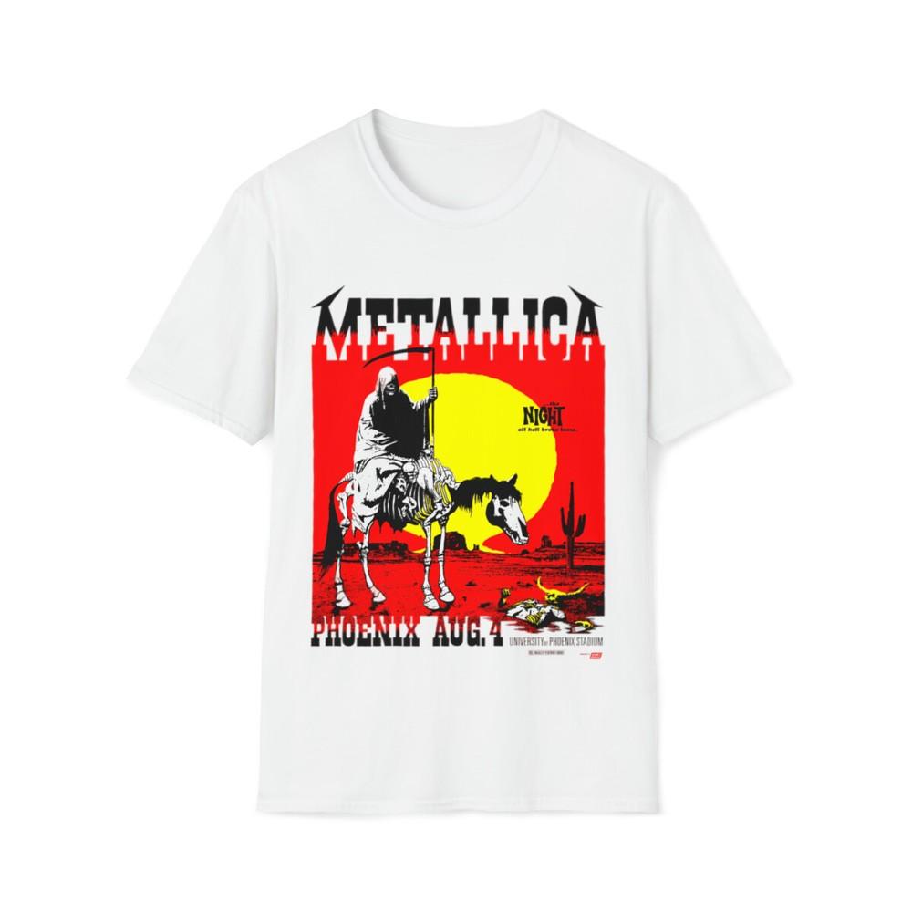 

Soft Cotton T-Shirt. Metallica Phoenix XL