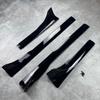4pcs Side Skirts Spoiler Body Kits For Tesla Model Y 3 Highland Guard Extension Rocker Panels 2017-2024 Splitters Accessories
