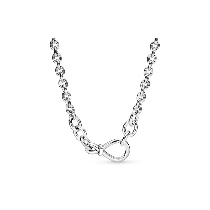 Pandora Symbol Design 925 Silver Necklace Women s Silver 398902C00