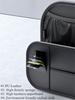 Black PU Leather Car Seat Back Storage Box Organizer Drink Cup Holder Universal